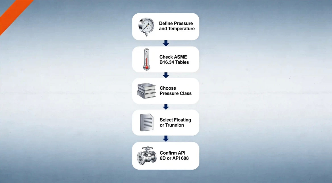 Guide To ASME And API Ball Valve Class Ratings for Floating And ...