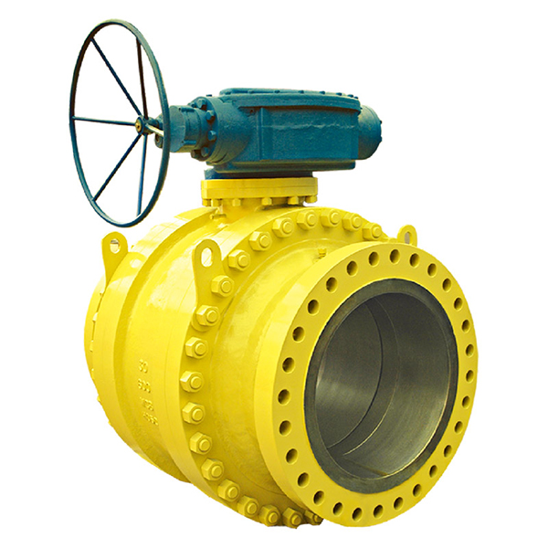 Cast Steel Trunnion mounted Ball Valve