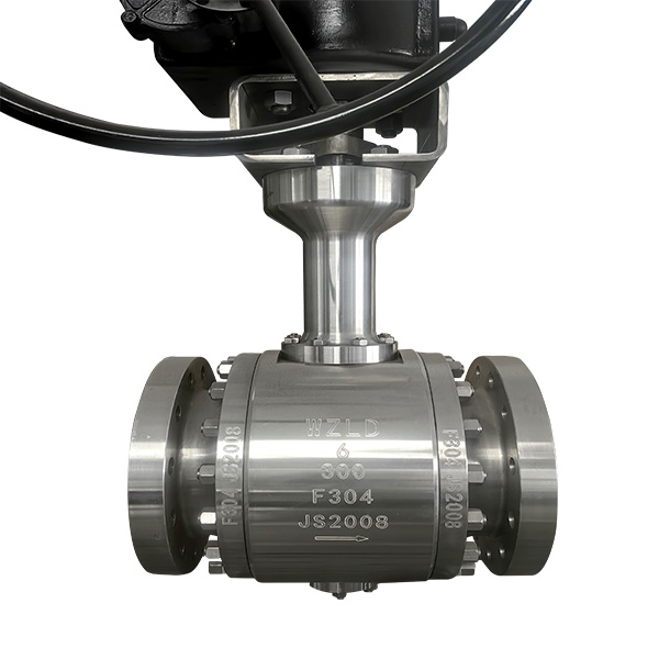 Cryogenic side-entry Trunnion mounted Ball valve